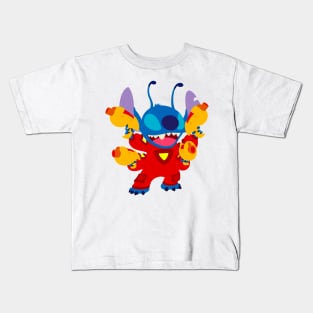 Minimalist Alien Stitch Kids T-Shirt